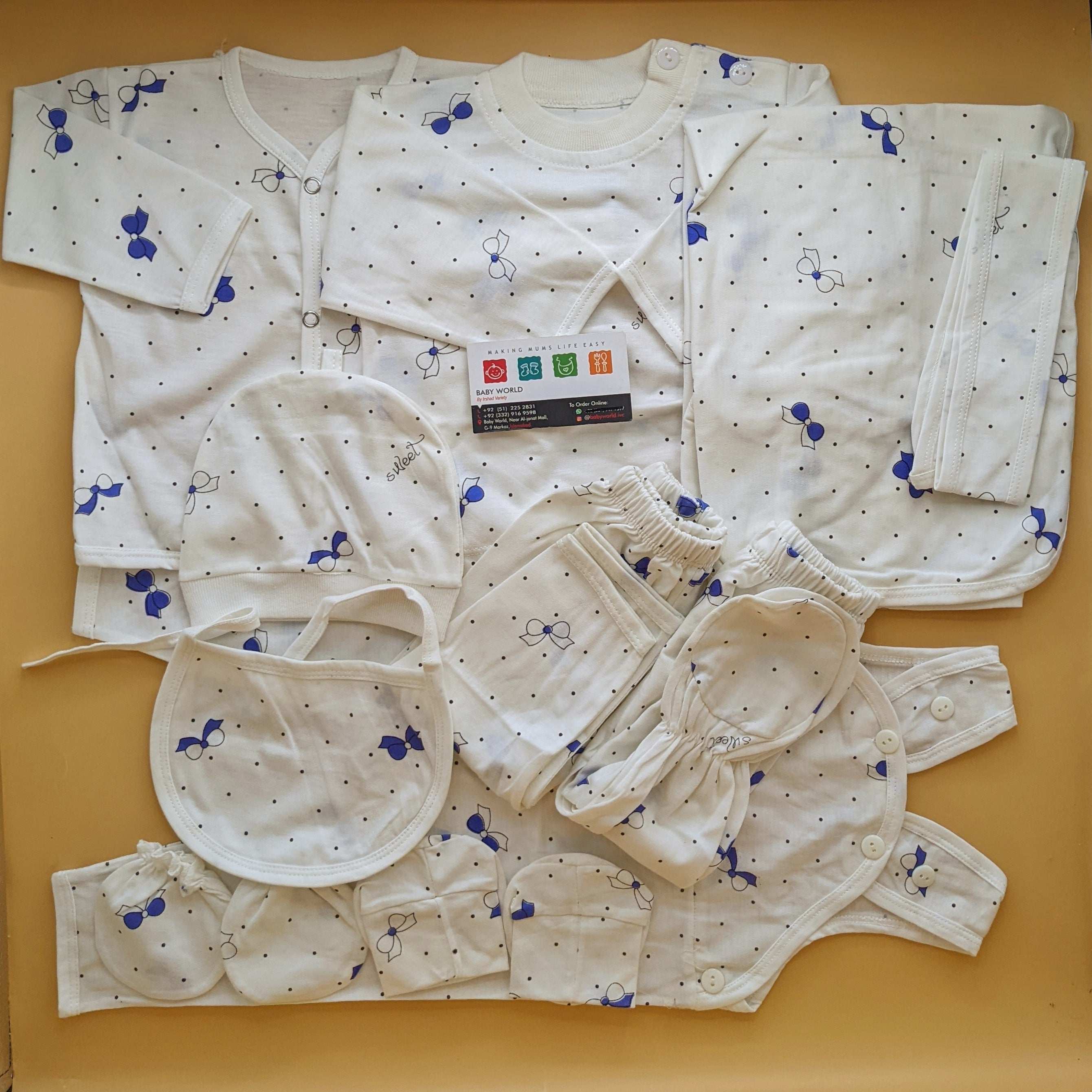11 Pieces Suit Set - Bow - Image 6