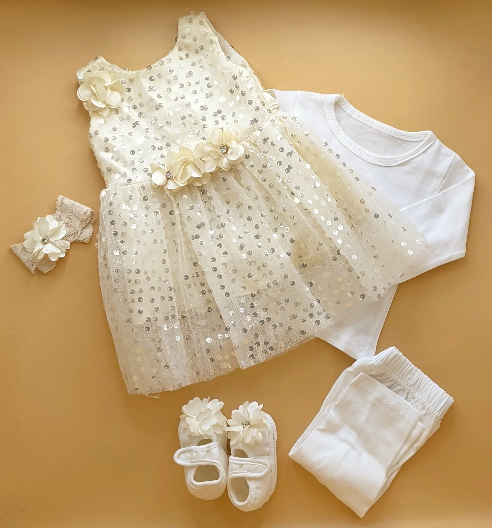 5 Pieces Frock Set - Image 6