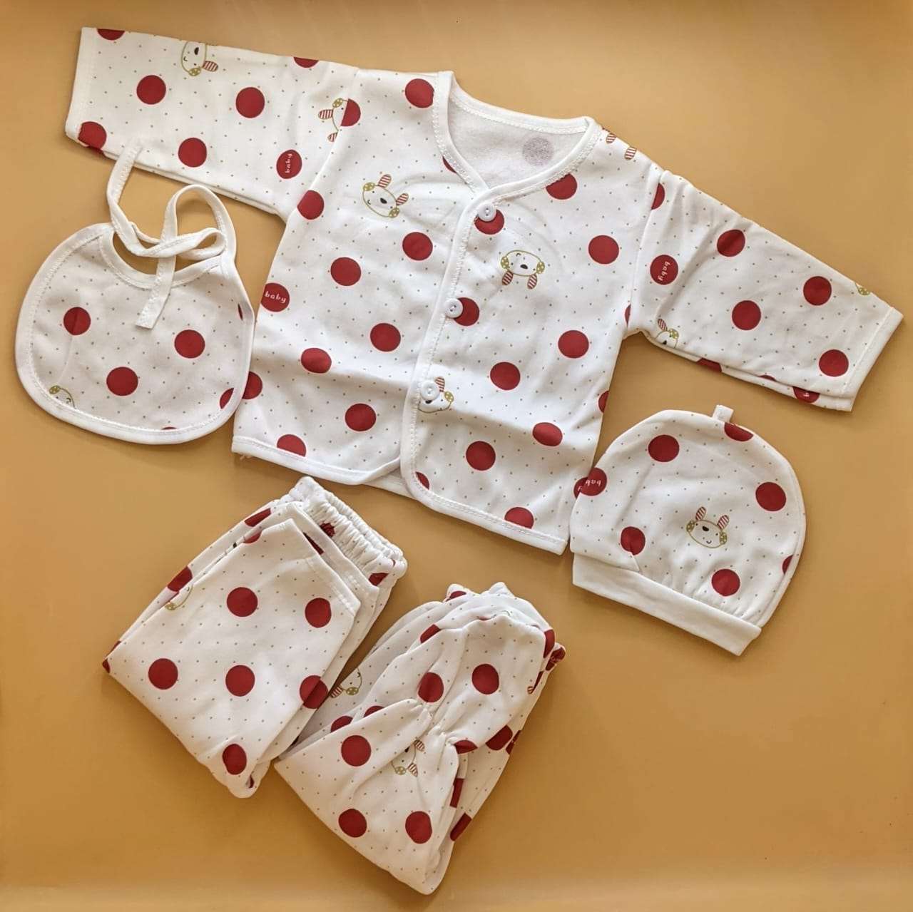 5 Pieces Suit Set - Winter - Circle š“