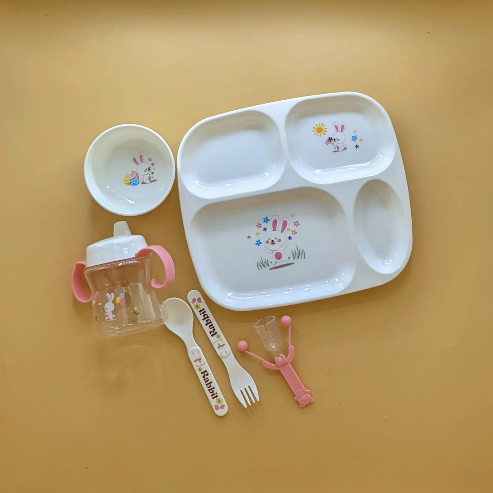 6 Pieces Feeding Set - Bear 🐻‍❄️ - Image 3