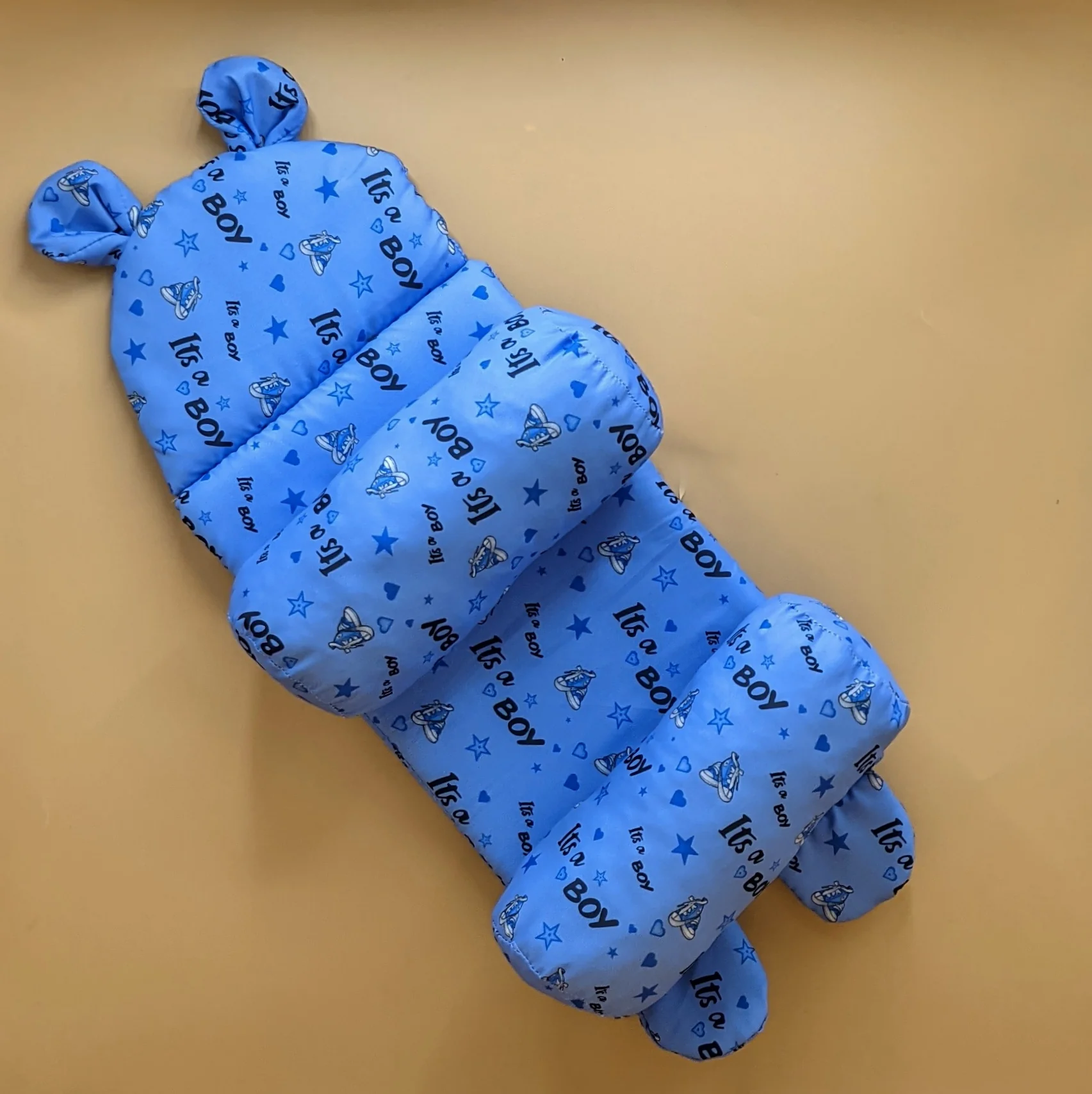 Baby Adjustable Head Shaping Pillow - It's a boy