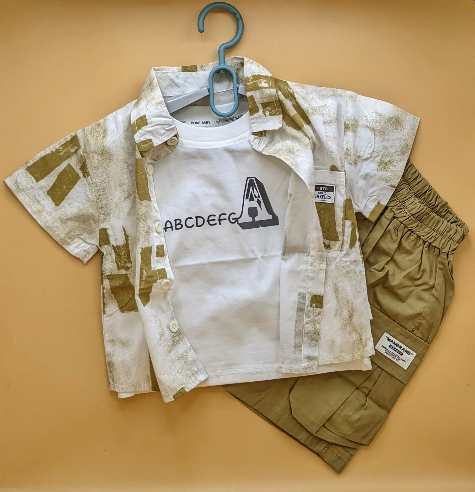 Baby Relaxed Fit 3 Pieces Co-Ord Set - 1979 - Image 4