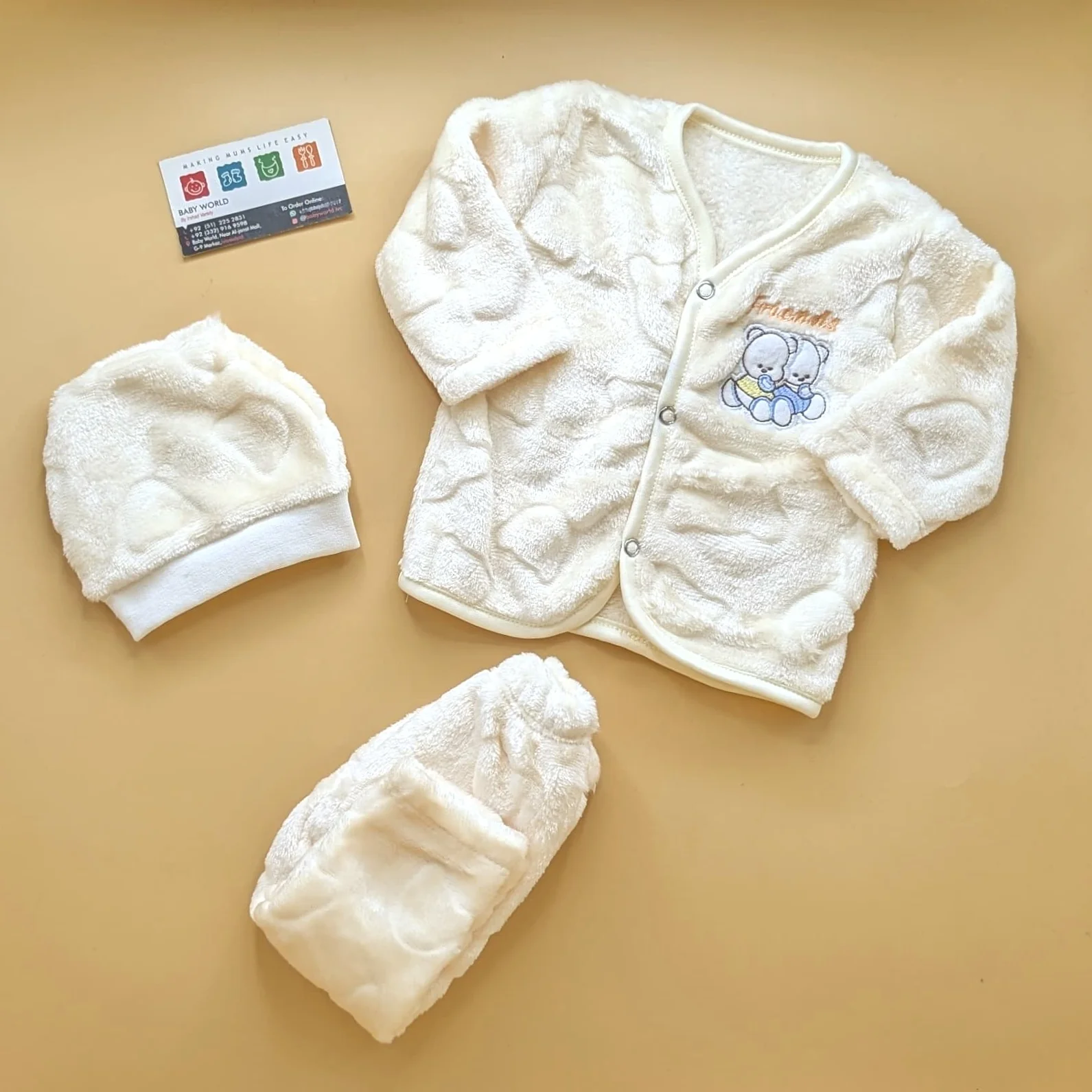 Baby Suit with Cap - Winter - Image 2