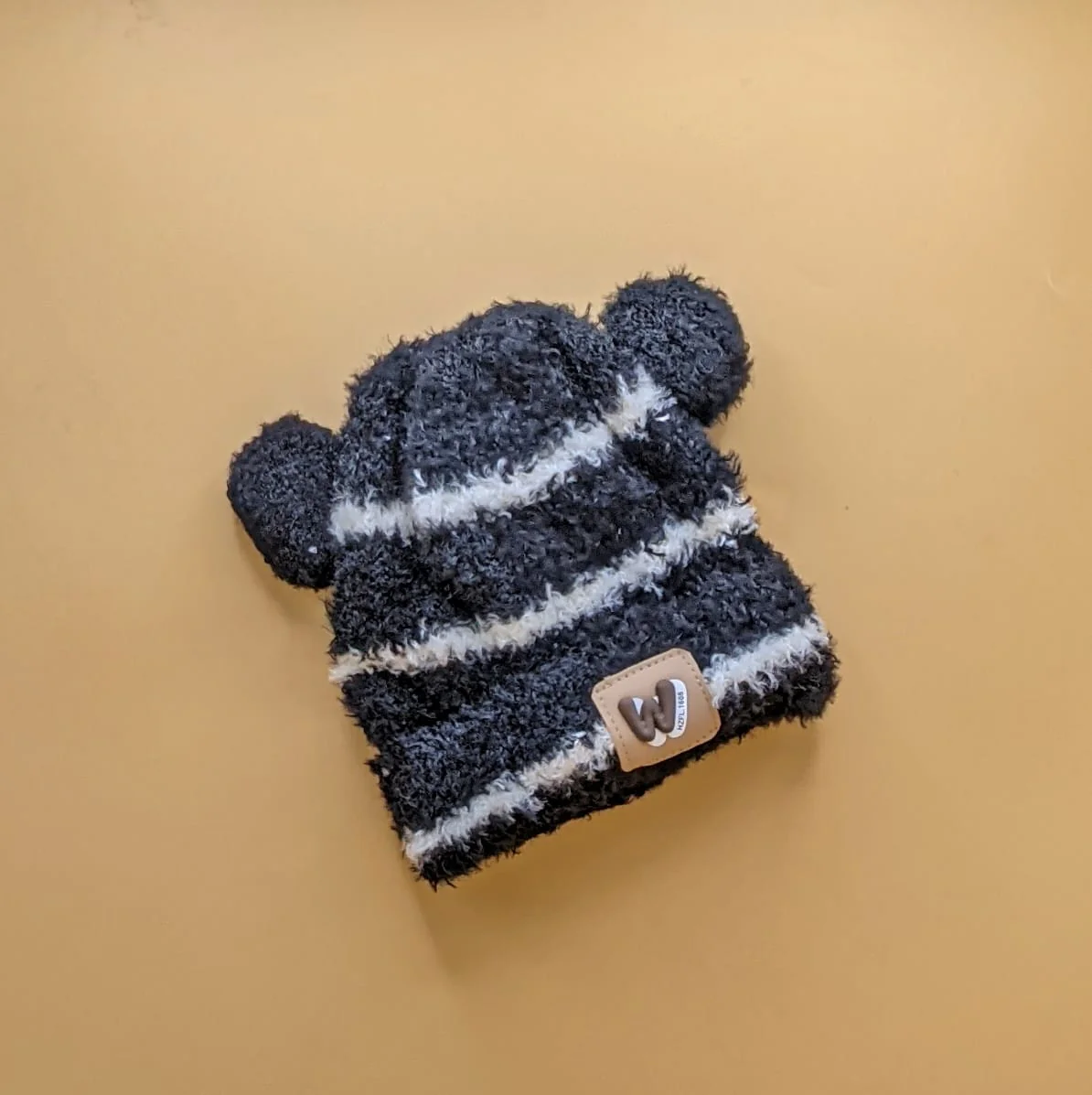 Baby Wool Cap - Lines - Winter - Image 3