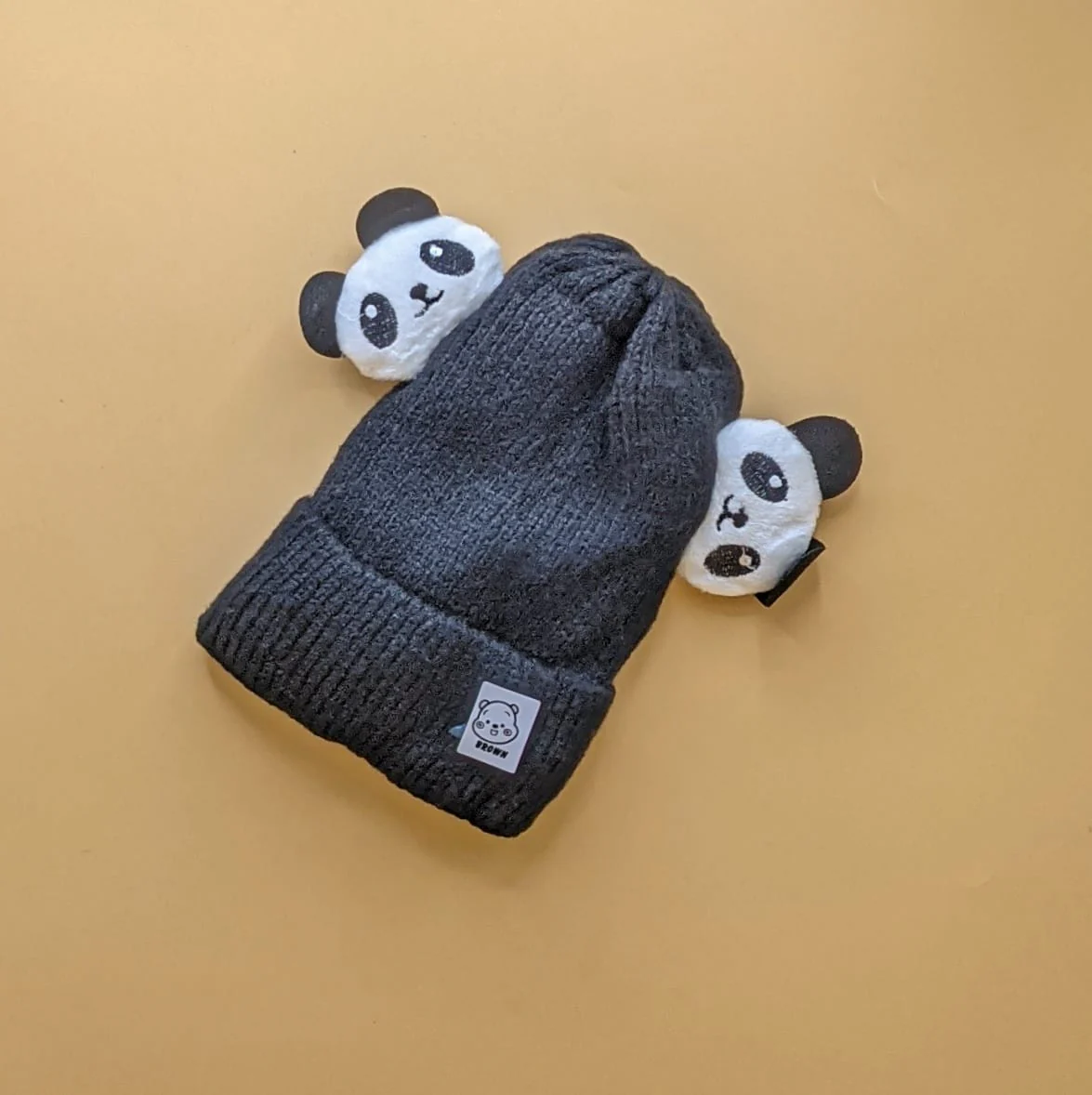 Baby Wool Cap - Panda 🐼 - Winter - Image 12