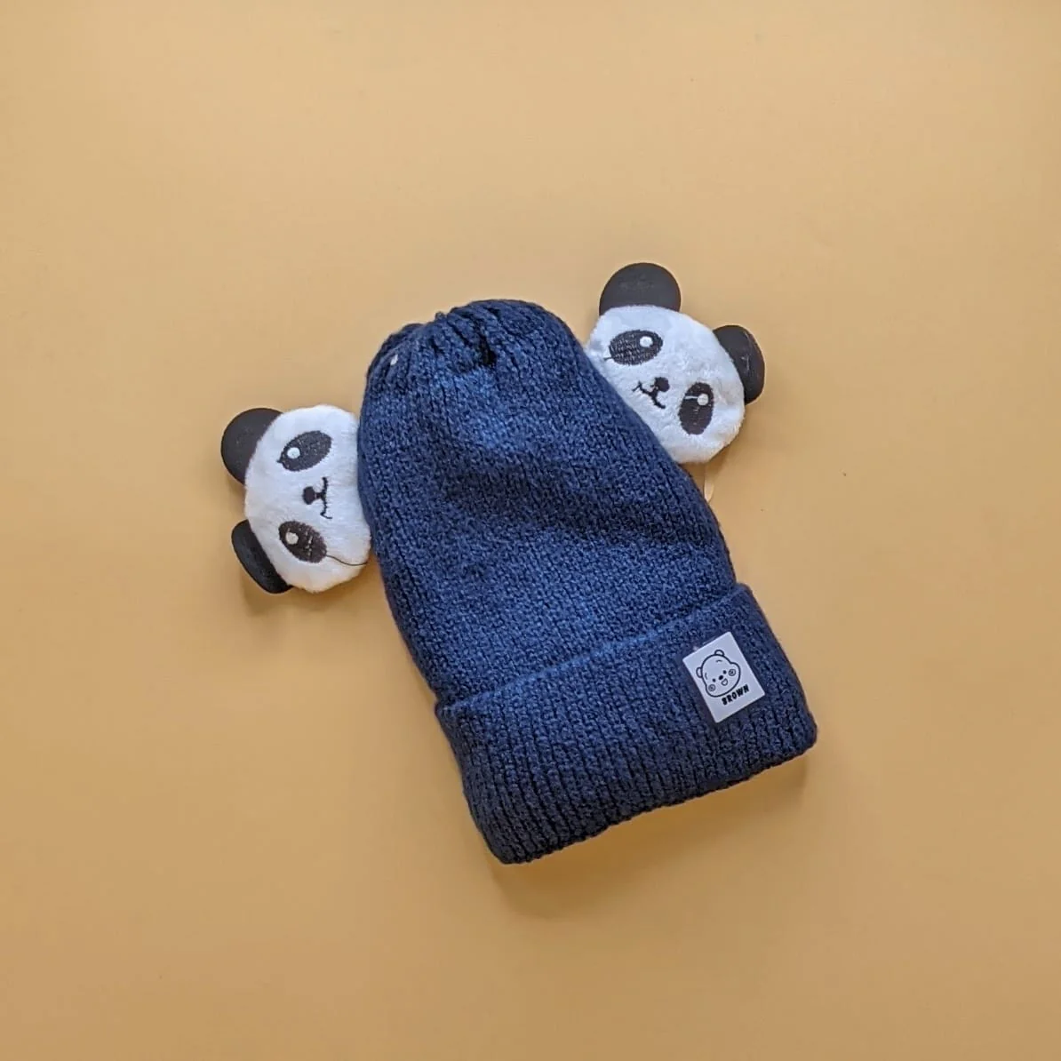 Baby Wool Cap - Panda 🐼 - Winter - Image 7