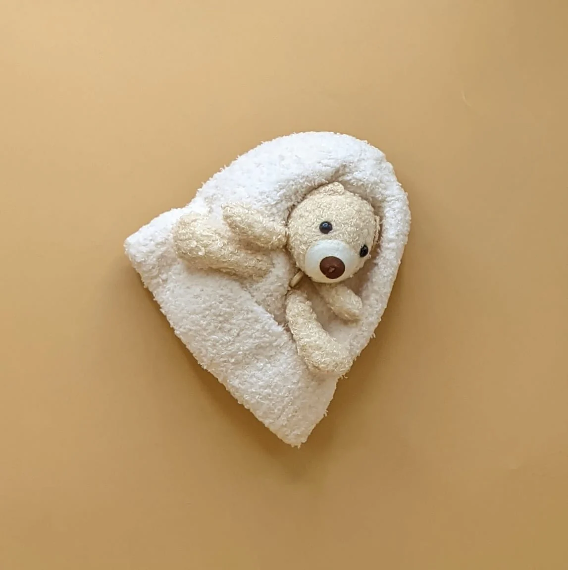 Baby Wool Cap - Teddy Bear 🧸 - Winter - Image 8