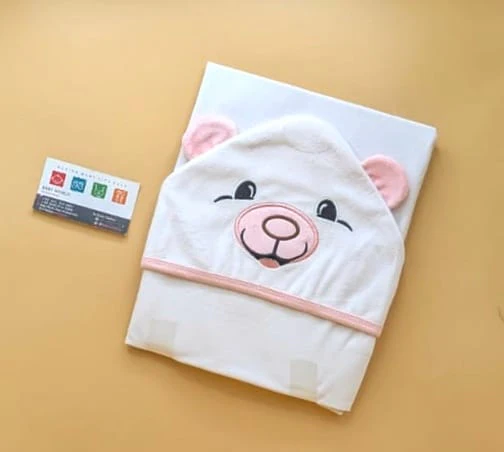 Hooded Wrapping Sheet/Blanket - Winter - Puppy 🐶 - Image 4