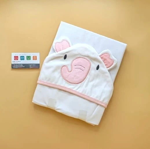 Hooded Wrapping Sheet/Blanket - Winter - Elephant 🐘 - Image 3
