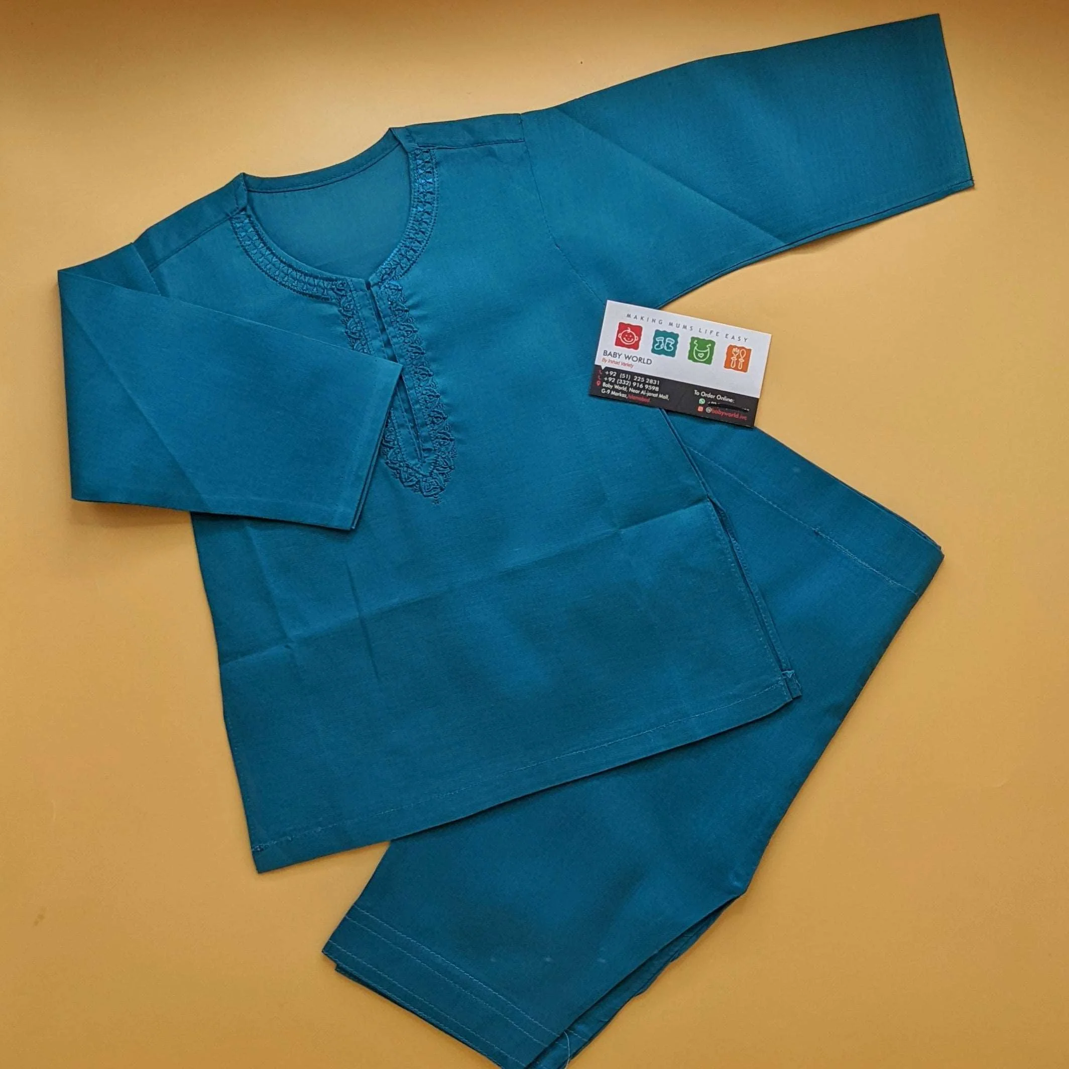 Kameez Shalwar - Pine Green