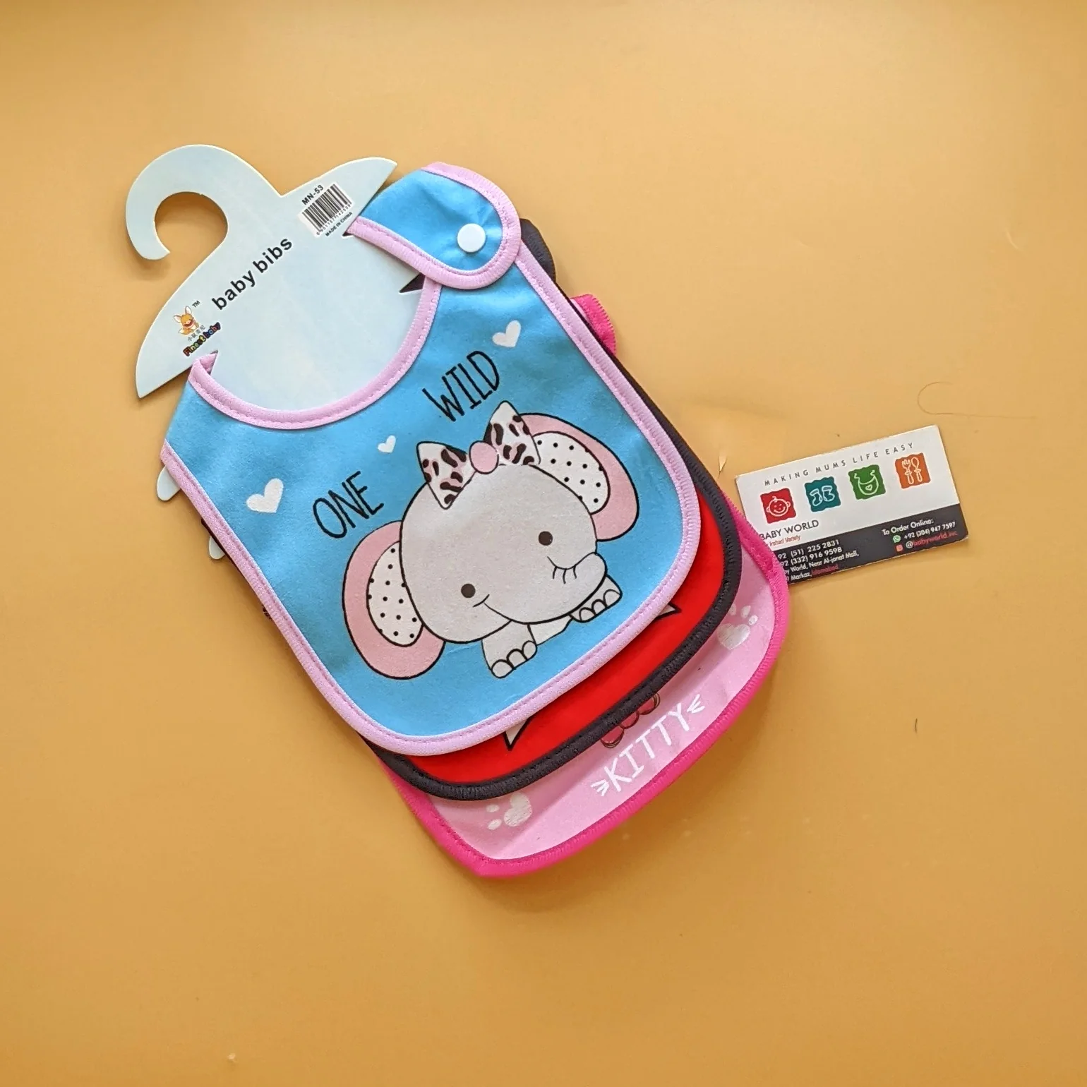Pack of 3 Bibs - Image 3