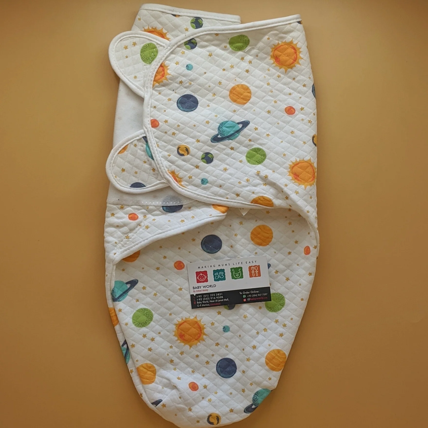 Baby Quilted Swaddle Wrap - Winter - Image 14
