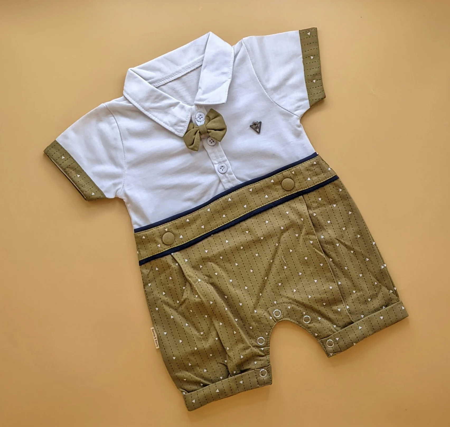Romper - Half Sleeves - Bow/Arrows - Image 6