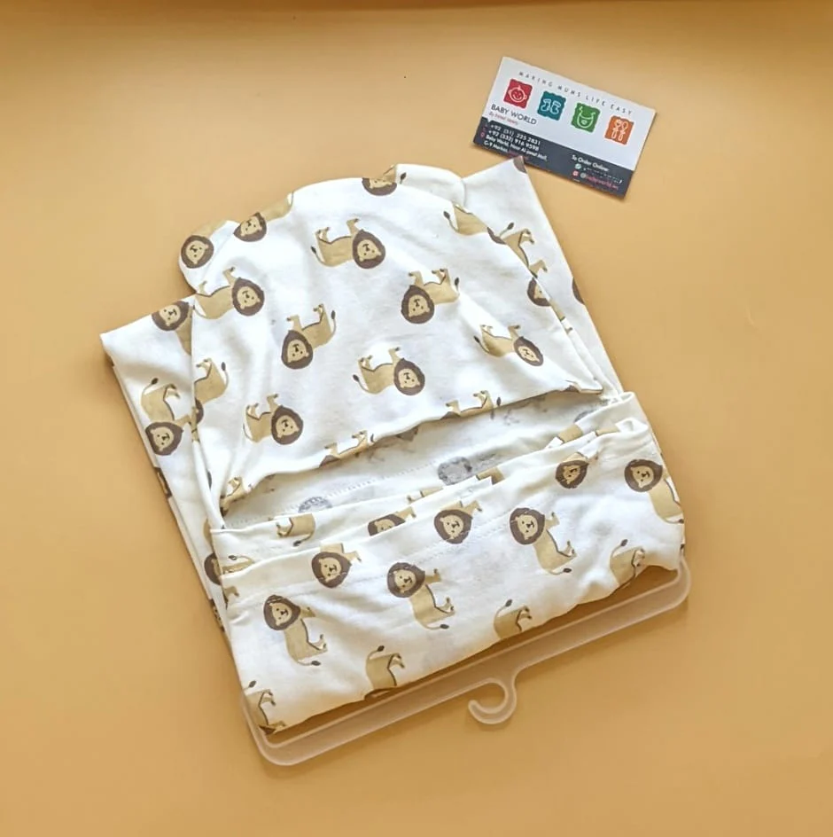 Soft Blended Hooded Wrapping Sheet - Image 10