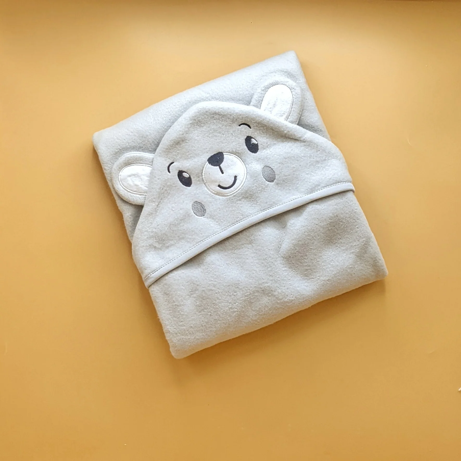 Hooded Wrapping Sheet/Blanket - Winter - Bear 🐻 - Image 7